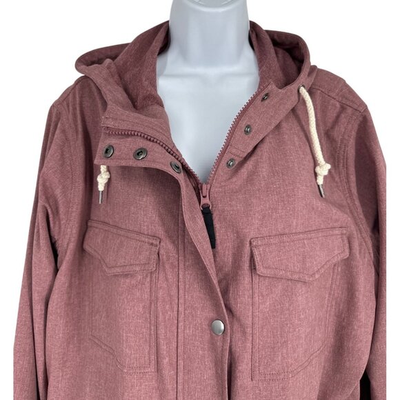 Duluth Trading Co Women's Plus Hooded Mist Master Jacket Size 1X - Picture 2 of 16